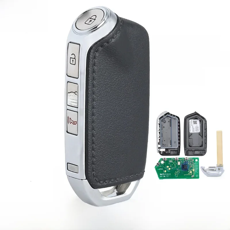 KEYECU OEM P/N: 95440-J5010 Pilot zdalnego sterowania do KIA Stinger 2019 2020 2021 433MHz FCC ID: TQ8-FOB-4F17 4-przyciskowy kluczyk samochodowy (Aftermarket KEY) — Zdjęcie 2 z 2