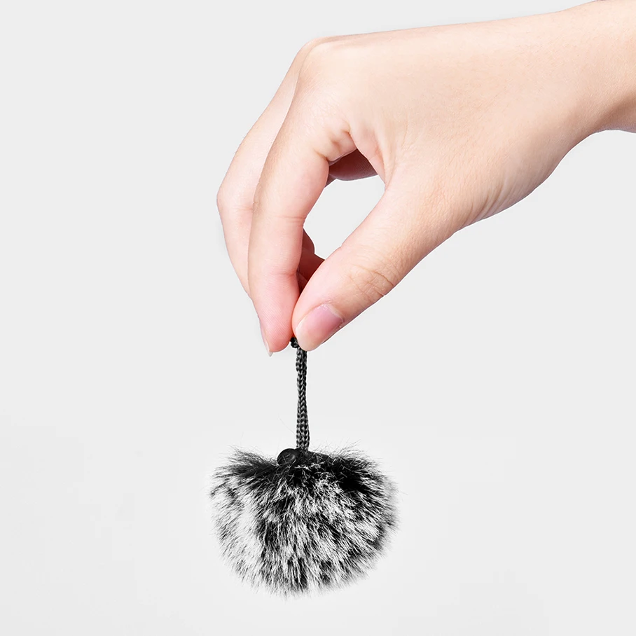 Comica CVM-MF1 3pcs Mini Deadcat Lavalier Microphone Cover High-quality Wind muff For All Lavalier Microphone