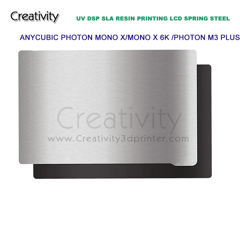 

Пружинная сталь для любойкубический Anycubic Photon Mono X/MonoX 6K/Photon M3 Plus гибкая пластина с магнитным основанием SLA/DLP резиновая ЖК-печать