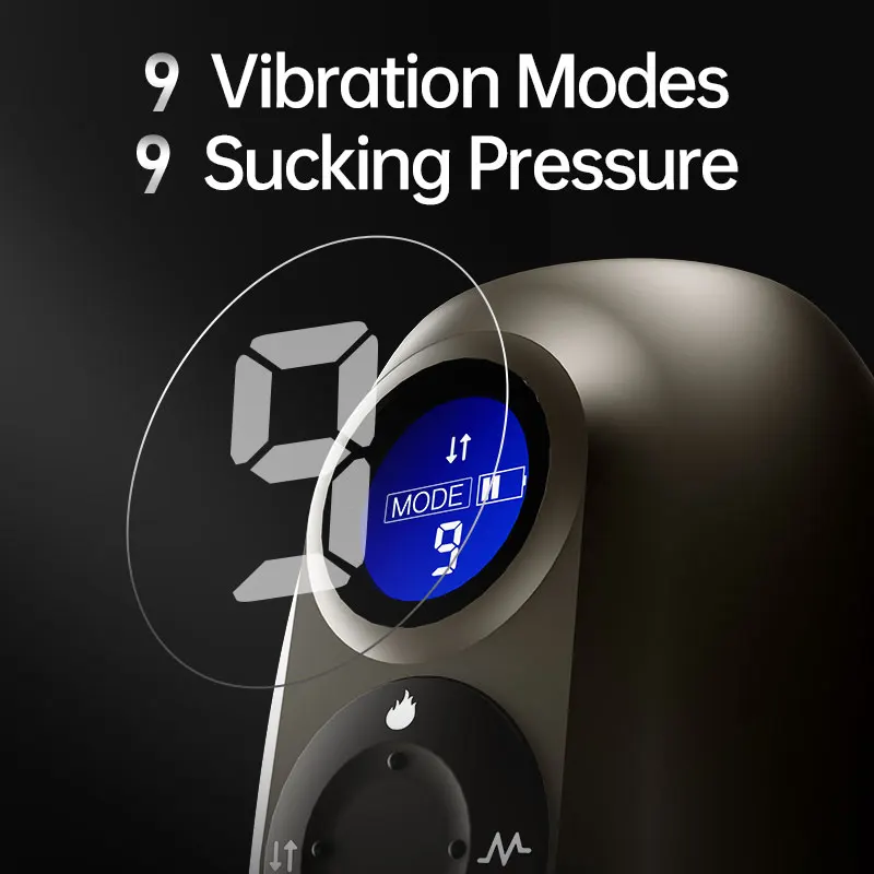 DRYWELL Smart Sex Robot for Men Vacuum Oral Sex Sucking Automatic Male Masturbator Heating and Moaning Adult Goods for Men