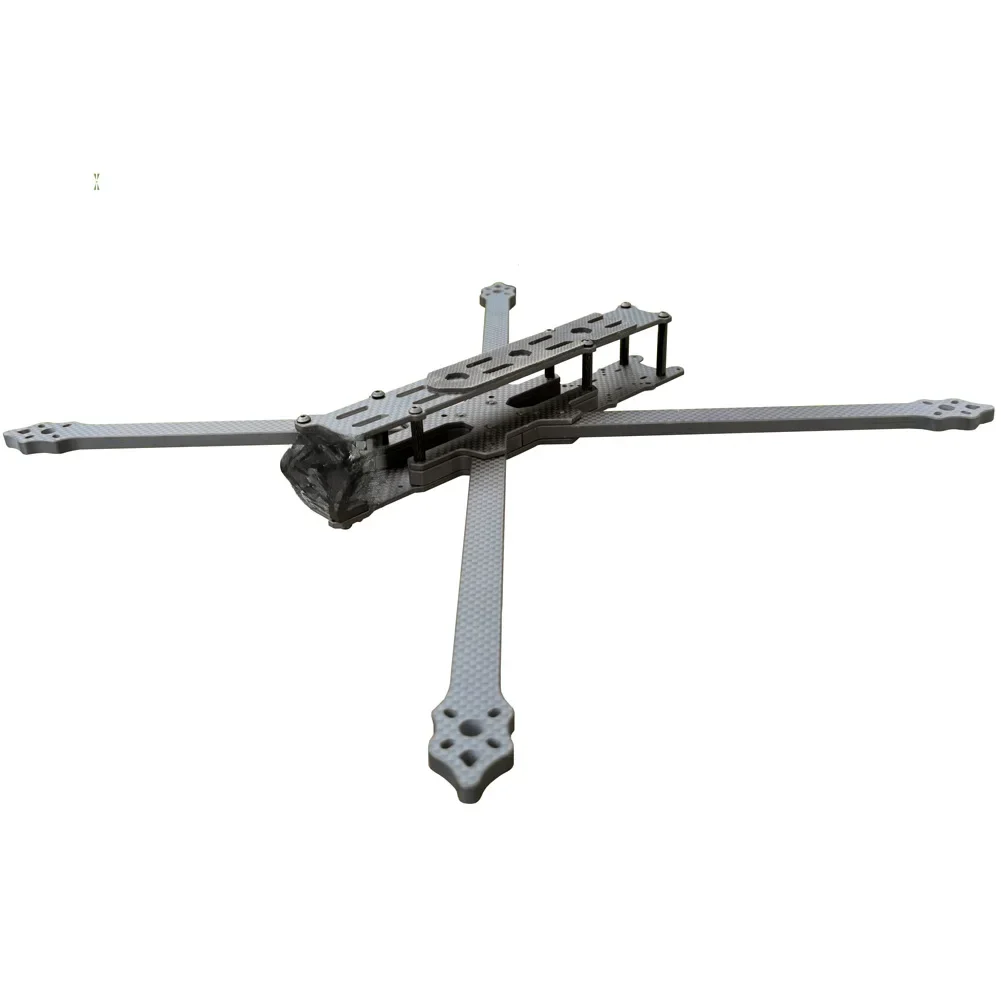 XL10 V6 420mm 10-calowa rozstaw osi super dalekiego zasięgu HD True-X Carbon Frame Kit z ramieniem 8mm kompatybilnym z częściami DJI O3 VISTA FPV — zdjęcie 2