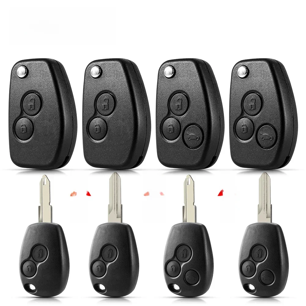 EllYYOU-Clé de Voiture Modifiée, Version Pliable, Renault Dacia Modus Logan Clio Espace Nissan, Ne72, VAC102