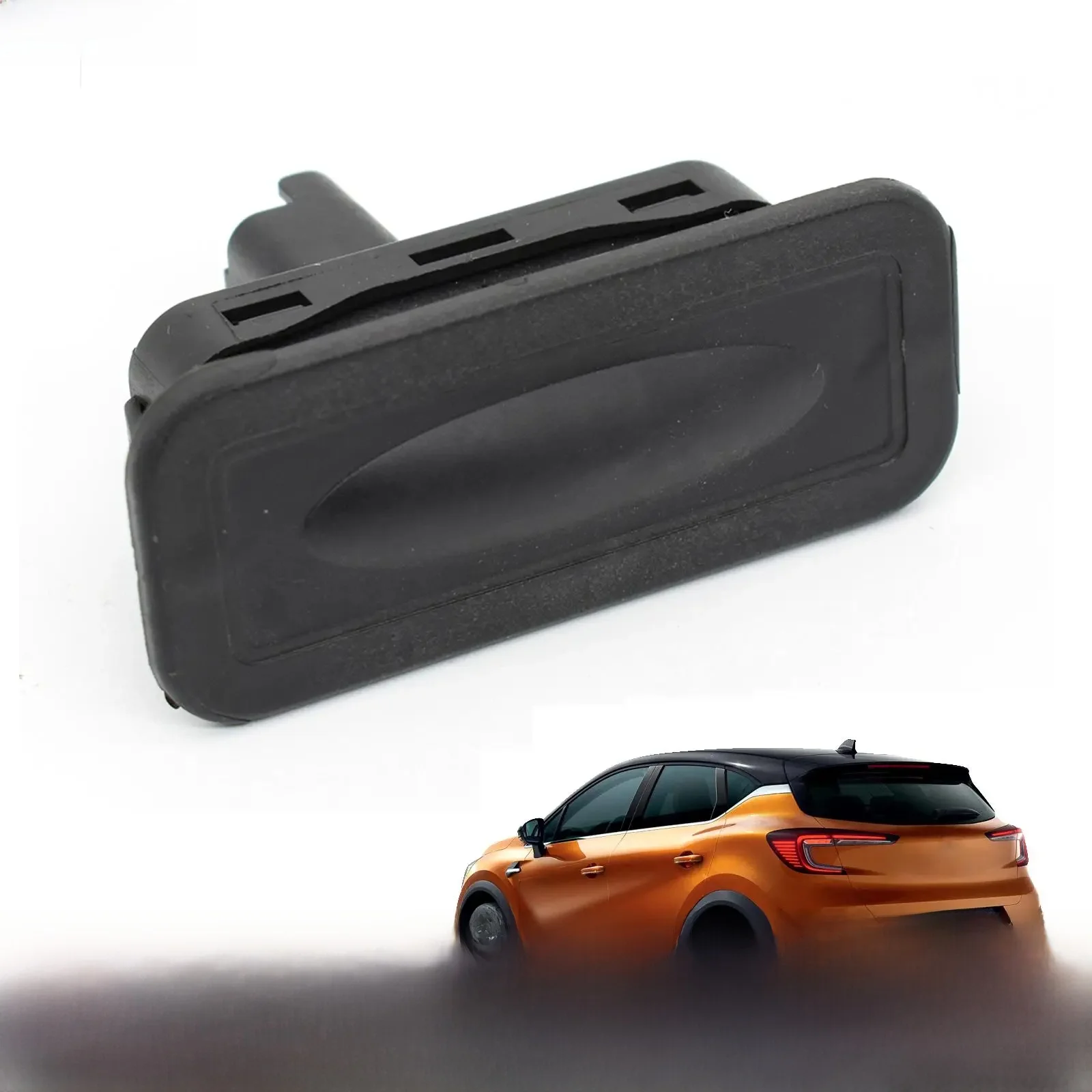 Bouton de commutation de déverrouillage du coffre, accessoires de commande du couvercle, loquet de la poignée, Renault Clio 3, 4, Captur, Kaptur, Scenic, décennie kMegane