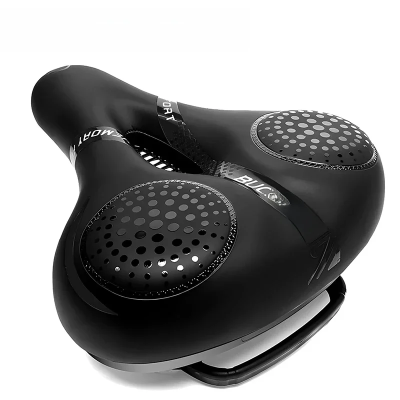AliExpress BUCKLOS Bicycle Saddle Widen Thicken Oversized Bike Seat Shock Absorption Ergonomic Bicycle Seat Cushion Road Mountain Bike Part