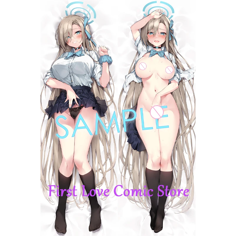 Asuna Ichinose Dakimakura Pillow Case Kawaii Japanese Anime Girl Body Pillow Cover Otaku Waifu Hugging Throw Cushion Covers