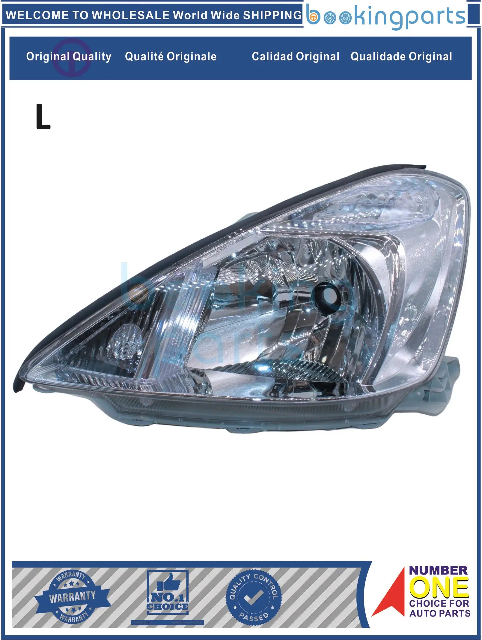 

HEA65339(L),81170-2B850,811702B850 Headlamp For TOYOTA ALLION 01-07