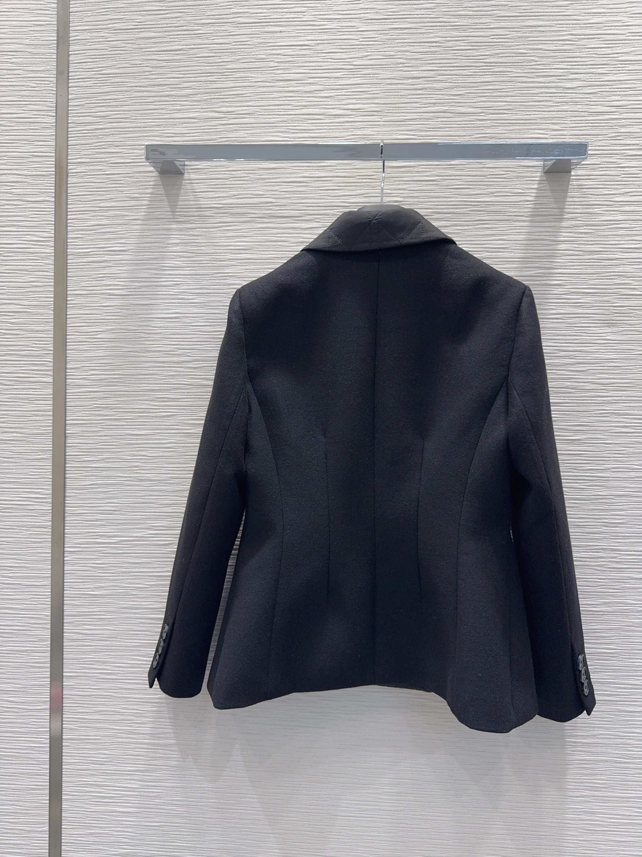 

High Quality Autumn Winter Women's Casual Fashion Buttons Embroidery Letters Suit Jacket J068Q