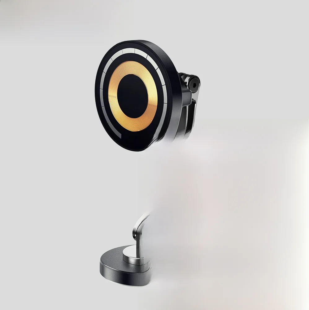 Essager 15W magnetyczny bezprzewodowy uchwyt samochodowy na telefon regulowana ładowarka samochodowa do iPhone 15Pro Max Samsung uniwersalny uchwyt na telefon stojak — zdjęcie produktu 7