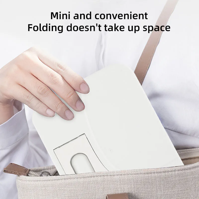 LED makeup mirror desktop HD mirror table simple foldable dressing mirror portable beauty mirror USB charging beauty mirror