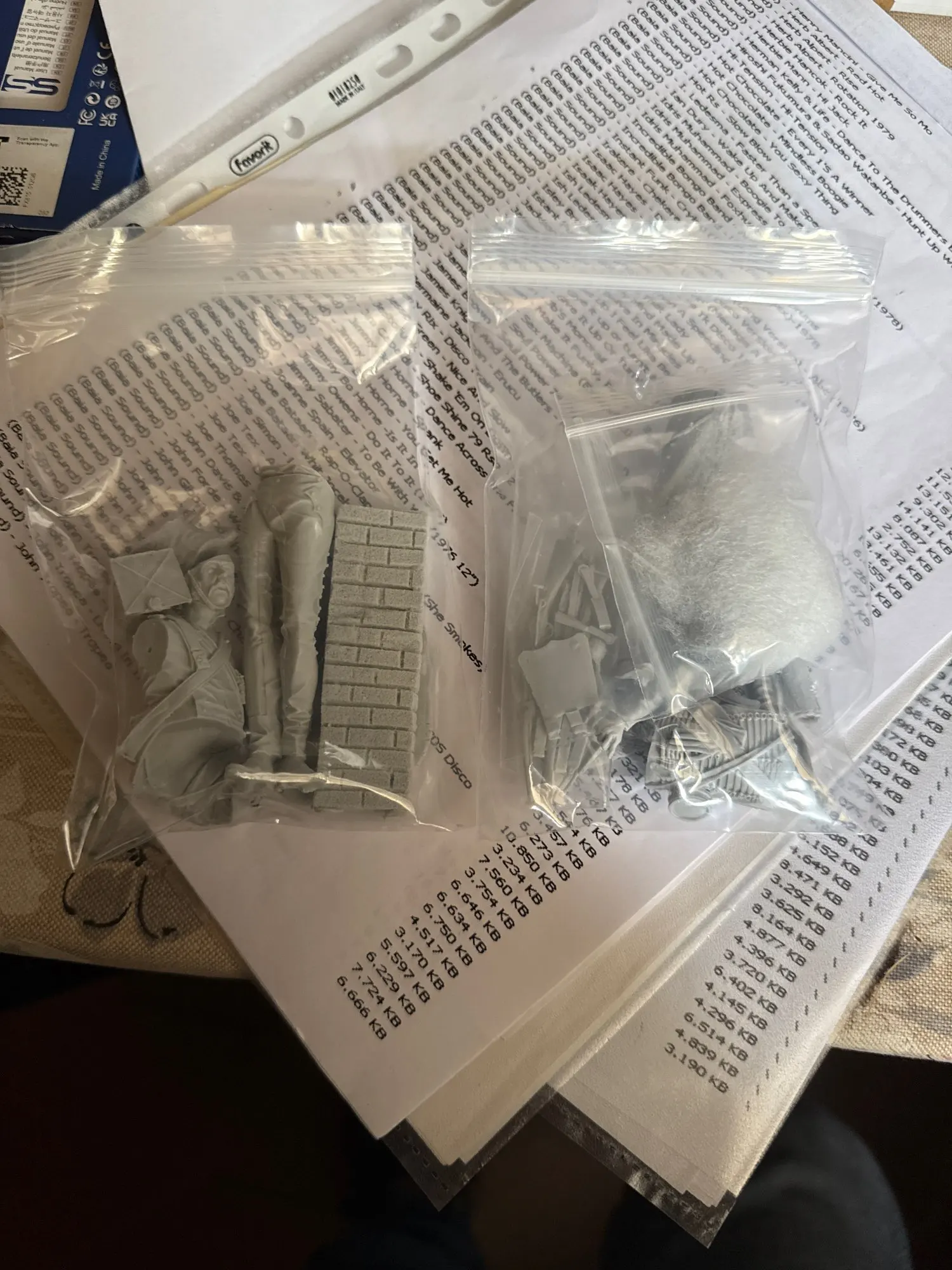 Buyer photo of this resin kit