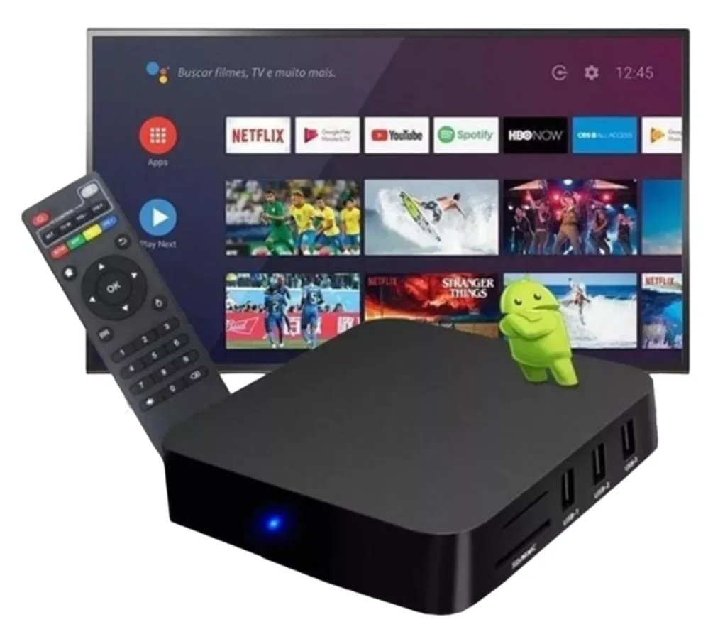 Aparelho andid Smartbox Para TV ، Simples Box