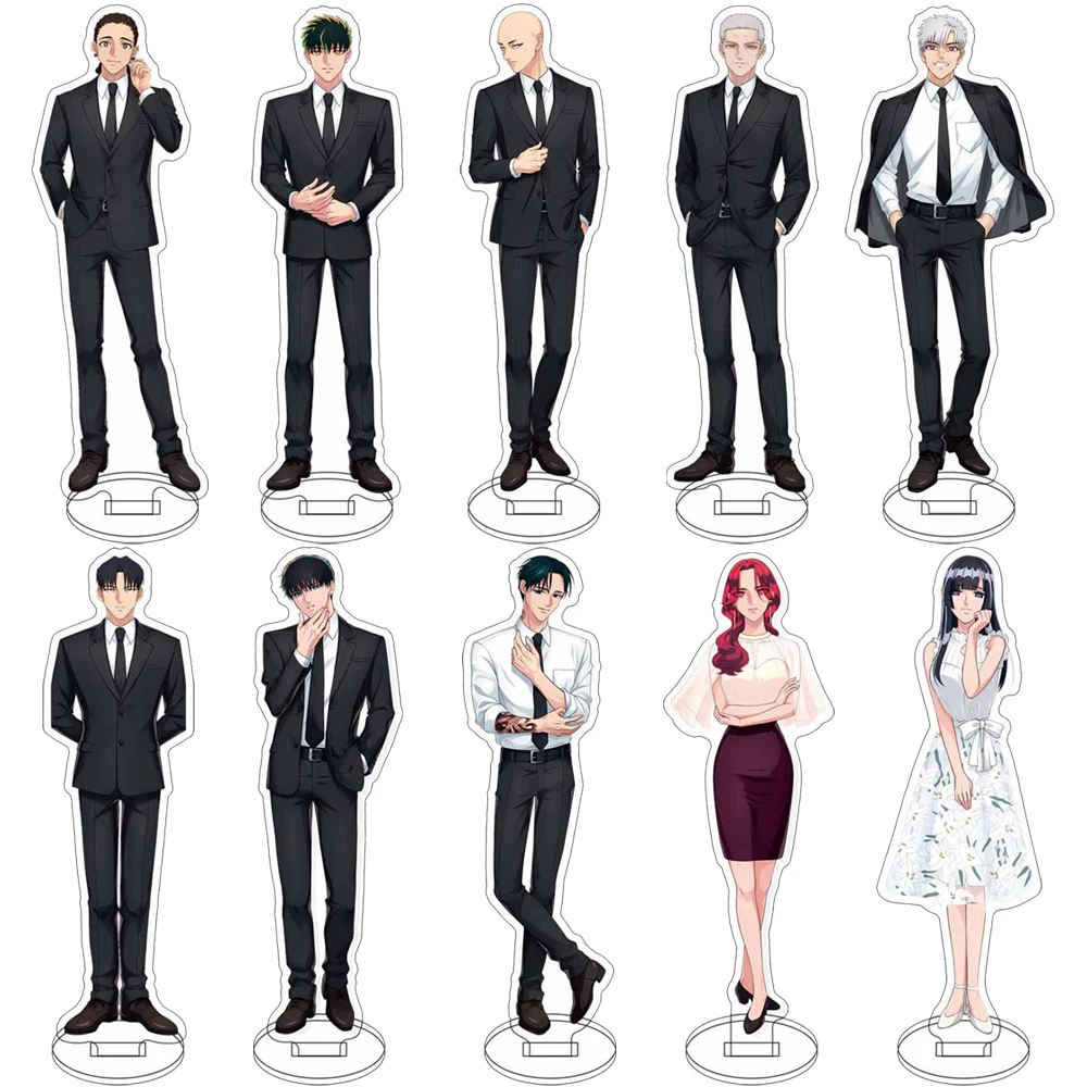 Anime Yakuza Fiancé: Raise wa Tanin ga Ii Acrylic Stand Model Figures Yoshino Somei Kirishima Miyama Cosplay Desk Decor Model