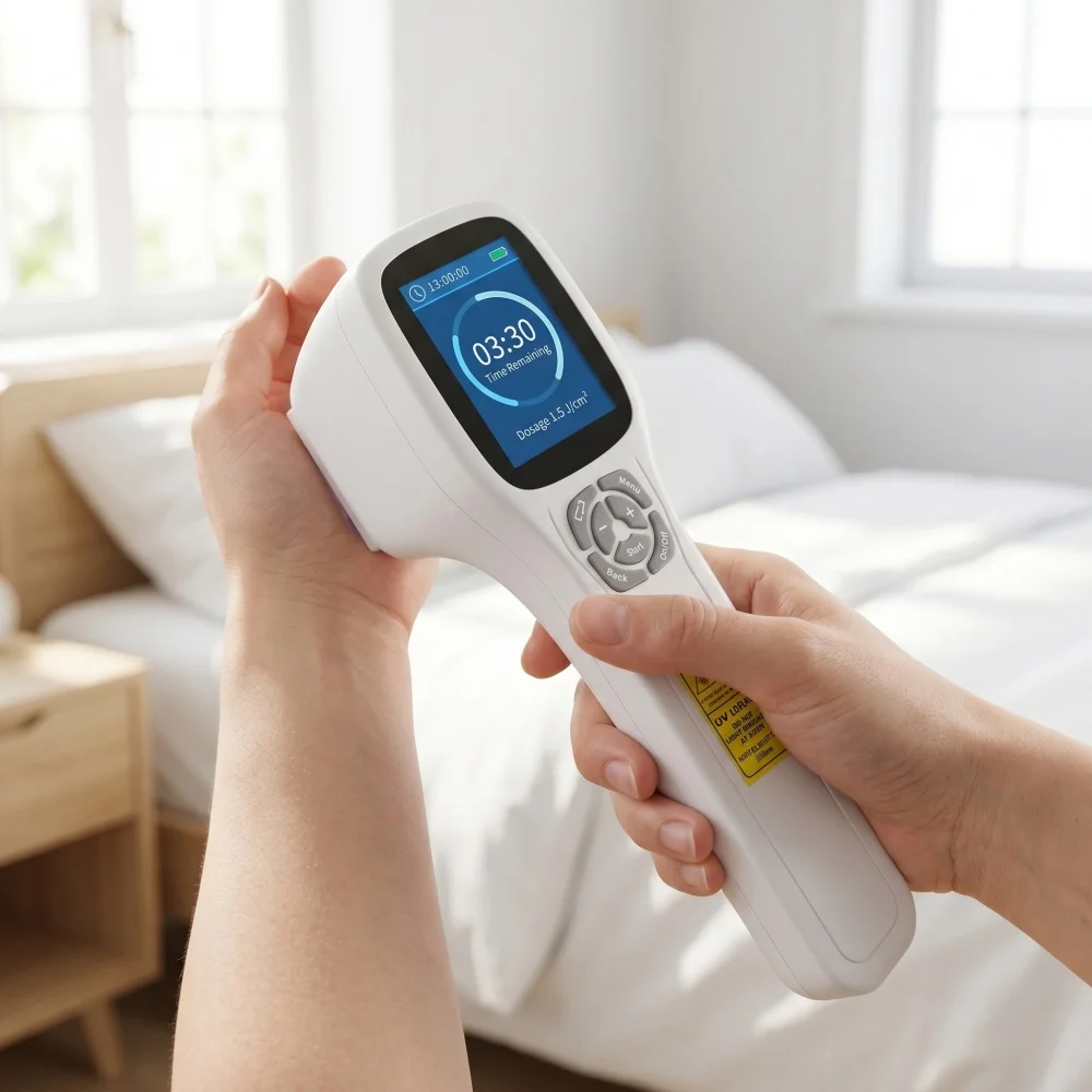 

Dawfek 308nm Excimer Laser UVB Light Therapy Home Use Phototherapy Device for Vitiligo Psoriasis Eczema Skin Disease Treatment