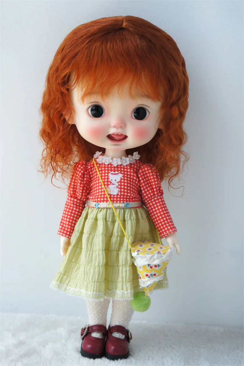 JD693 le più nuove parrucche BJD Mohair OB11 YOSD MSD SD Blythe Doll Hair Soft Culry accessori economici