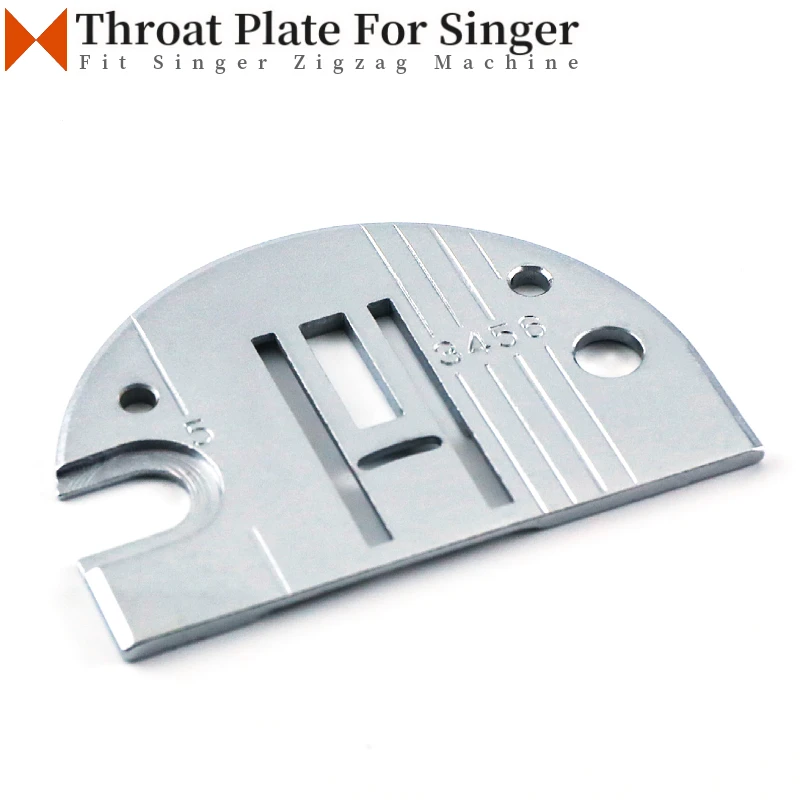 #317398 Throat Plate Fit Singer Zigzag Domestic Home Household Sewing Machine 257 1803 2530 4610 6012 7028 9410 9444, 9900