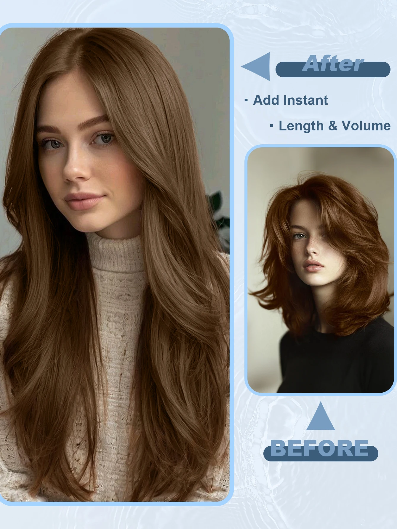 보이지 않는 헤일로 헤어 익스텐션 진짜 인모 피쉬 와이어 조절 가능한 밴드 비밀 클립인 익스텐션 여성용 초콜릿 브라운