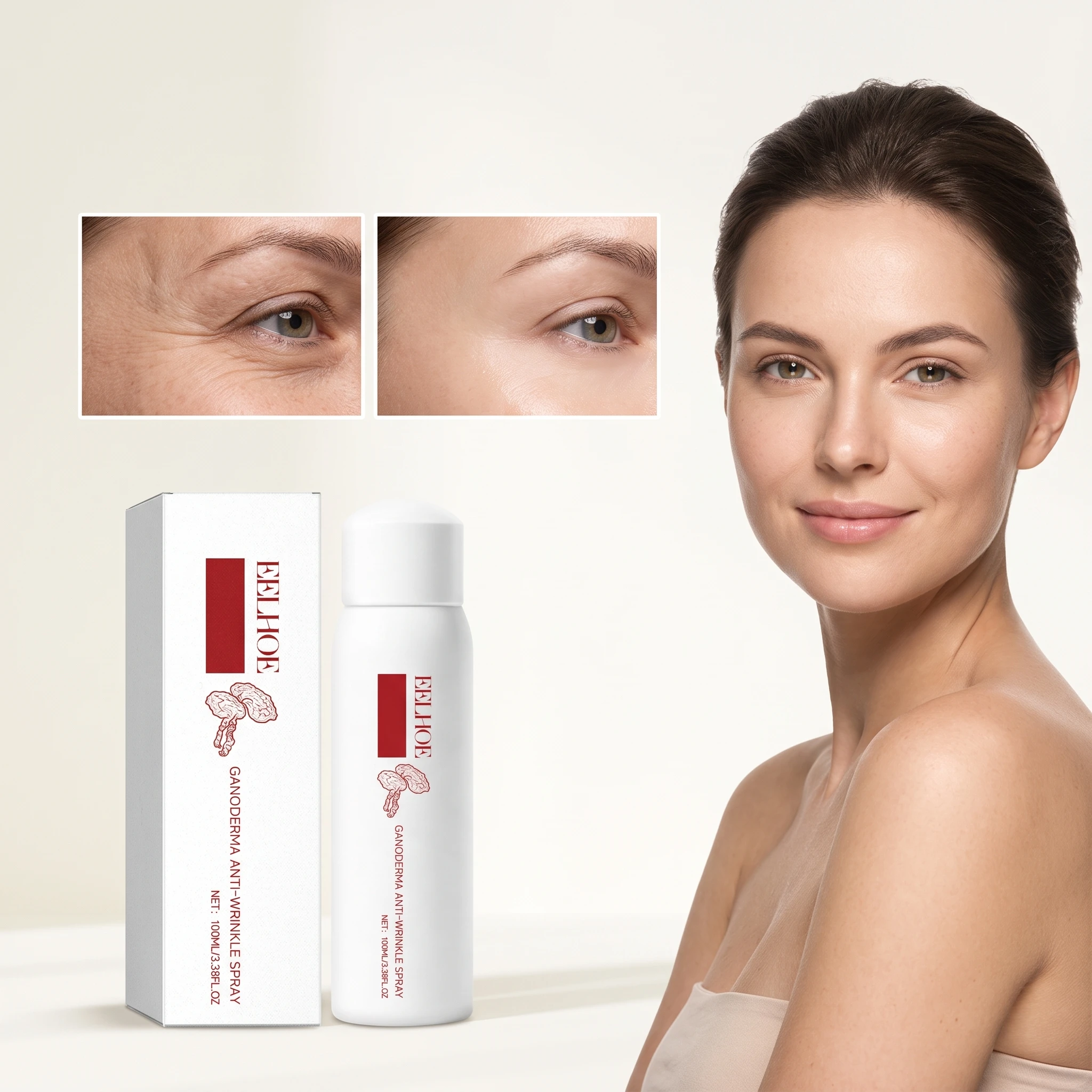 100ML Natural Facial Toner Daily Moisturizing Improve Skin Texture Enhance Smoothness Non-sticky Nourishing Pores Maintain Face Toner Spray