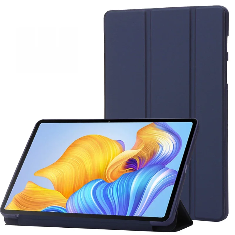 Etui na tablet Honor Pad 8 12 cali Trifold PU Leather Soft Back Stand Pokrowiec na tablet Honor Pad X9 X8 Honor Pad 9 Case Funda Coque — zdjęcie 2