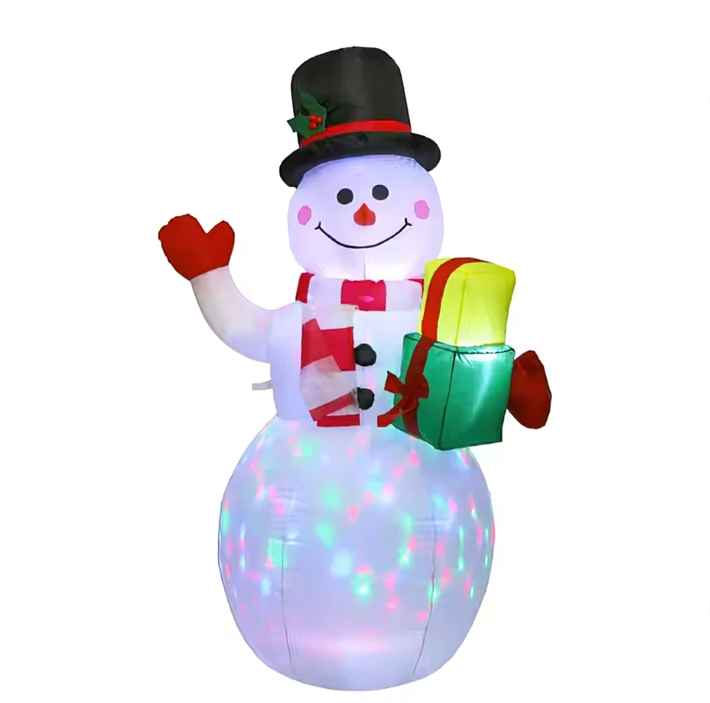 

Christmas Inflatable Snowman Led Light Yard Garden Party Decoration