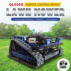 Customized Free Shipping CE EPA Diesel Engine All Terrain Mower Agriculture Rubber Track Remote Control Robotic Mower