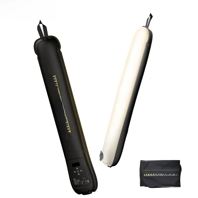 Ulanzi UA12 12 W aufblasbares Luftschlauchlicht, 2700 K–6500 K, zweifarbiger Lichtstab,