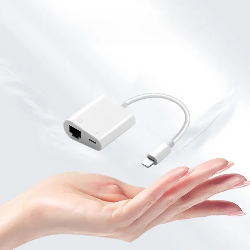 Adaptateur convertisseur Ethernet pour téléphone portable, carte réseau, port de charge PD, connexion stable, accessoires de téléphone, type-c vers RJ45, 1PC