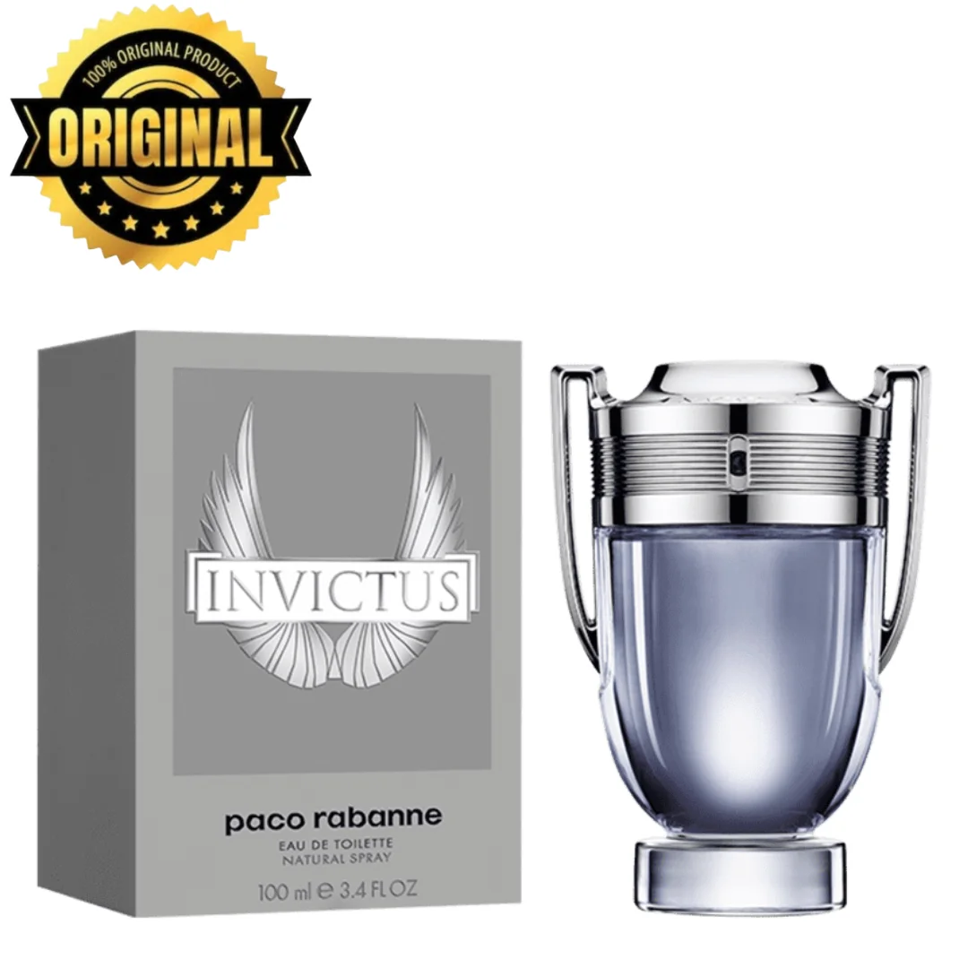 Perfume Original Invictus Paco Rabanne Eau De Toilette para hombre, entrega lista, OK