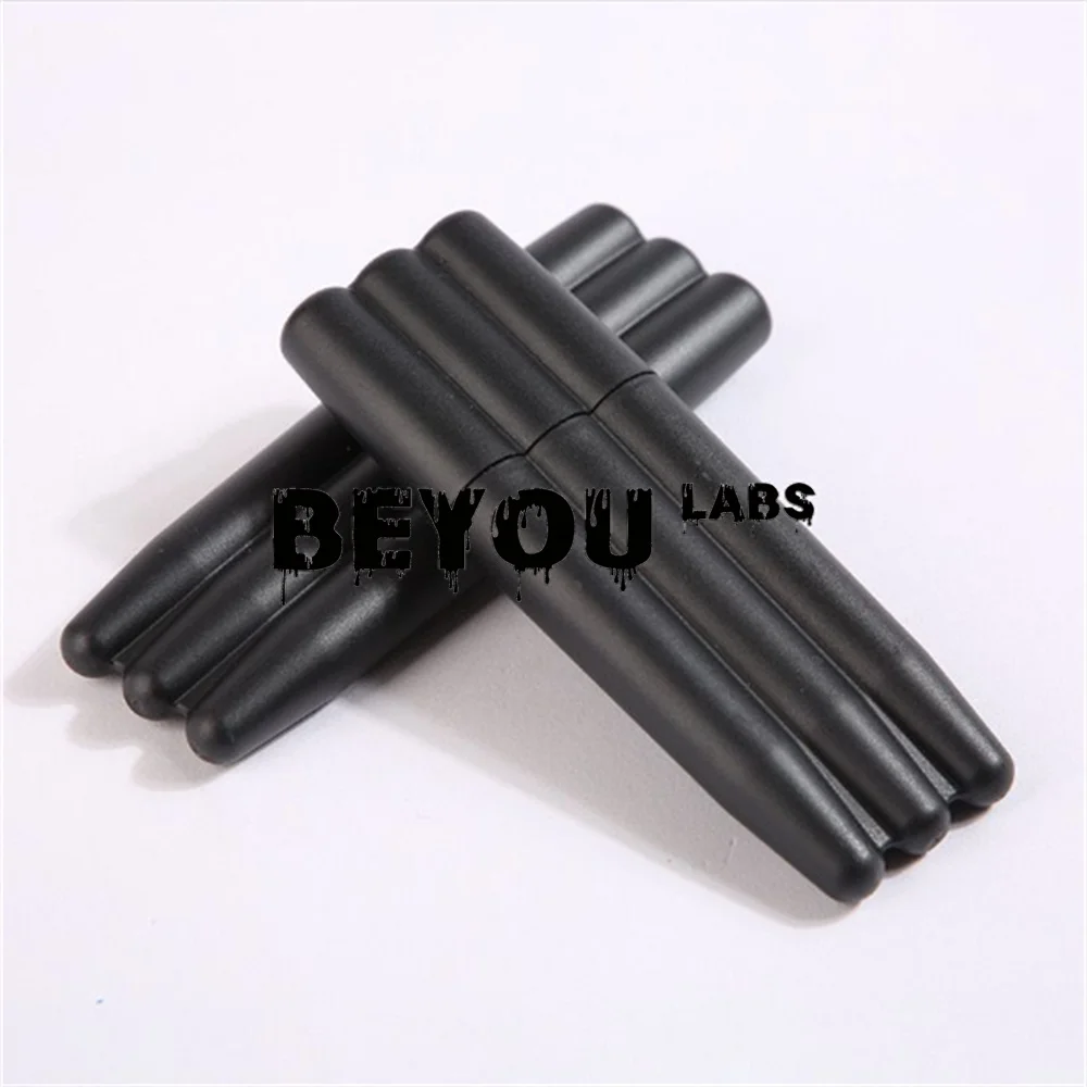 

Пластиковые рулоны для хранения сигарет, портативный держатель для тайника с 3 слотами, устойчивые к запаху пустые трубки, подарок для курильщика, принимаем индивидуальный логотип 122x41 мм