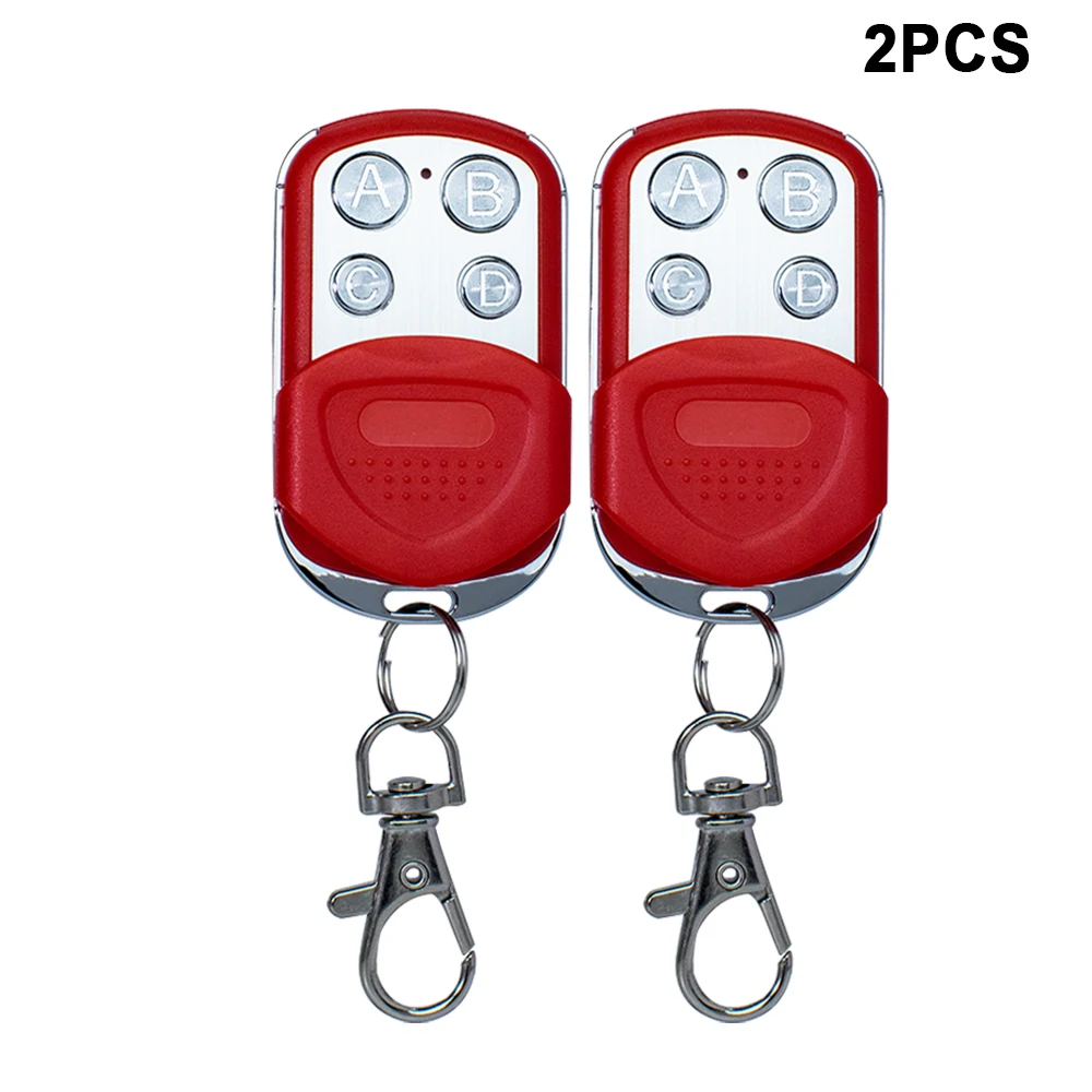 2pcs New 4 in 1 Universal Garage Remote Control Automatic Door 280-868MHz Duplicator Work For 868mhz 315mhz 433.92 MHz 433MHz