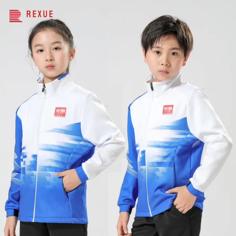 Winter Autumn Tennis Jacket 2023 Long Sleeve Badminton Golf Pingpong Training Tracksuit Men Women Child Family Sports Uniform