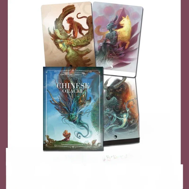 Lo scarabeo, 24 cartão oracle, chinês, com livro, paolo barbieri, deck, astrologia, signos do