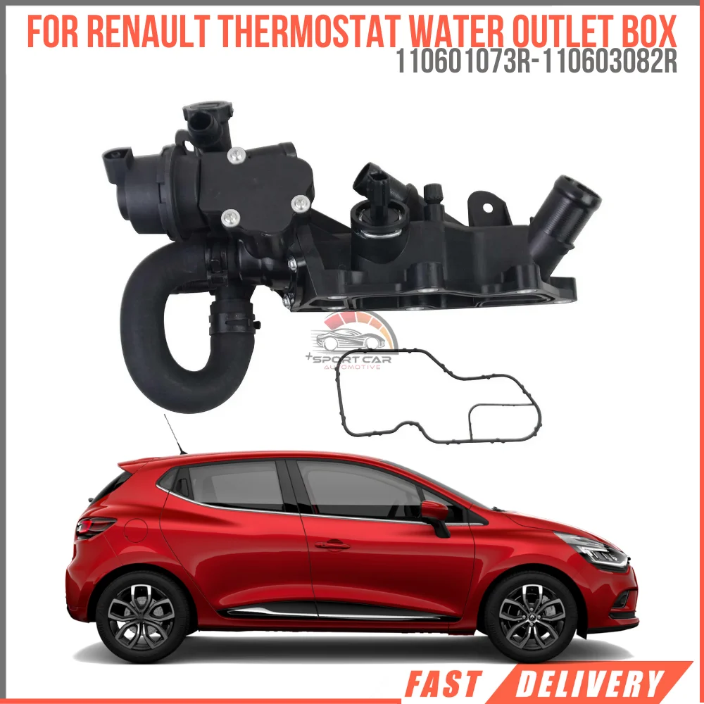 

For MEGANE IV-CLIO IV-KADJAR THERMOSTAT WATER OUTLET BOX OEM 110601073R-110603082R super quality high satisfaction reasonable PR