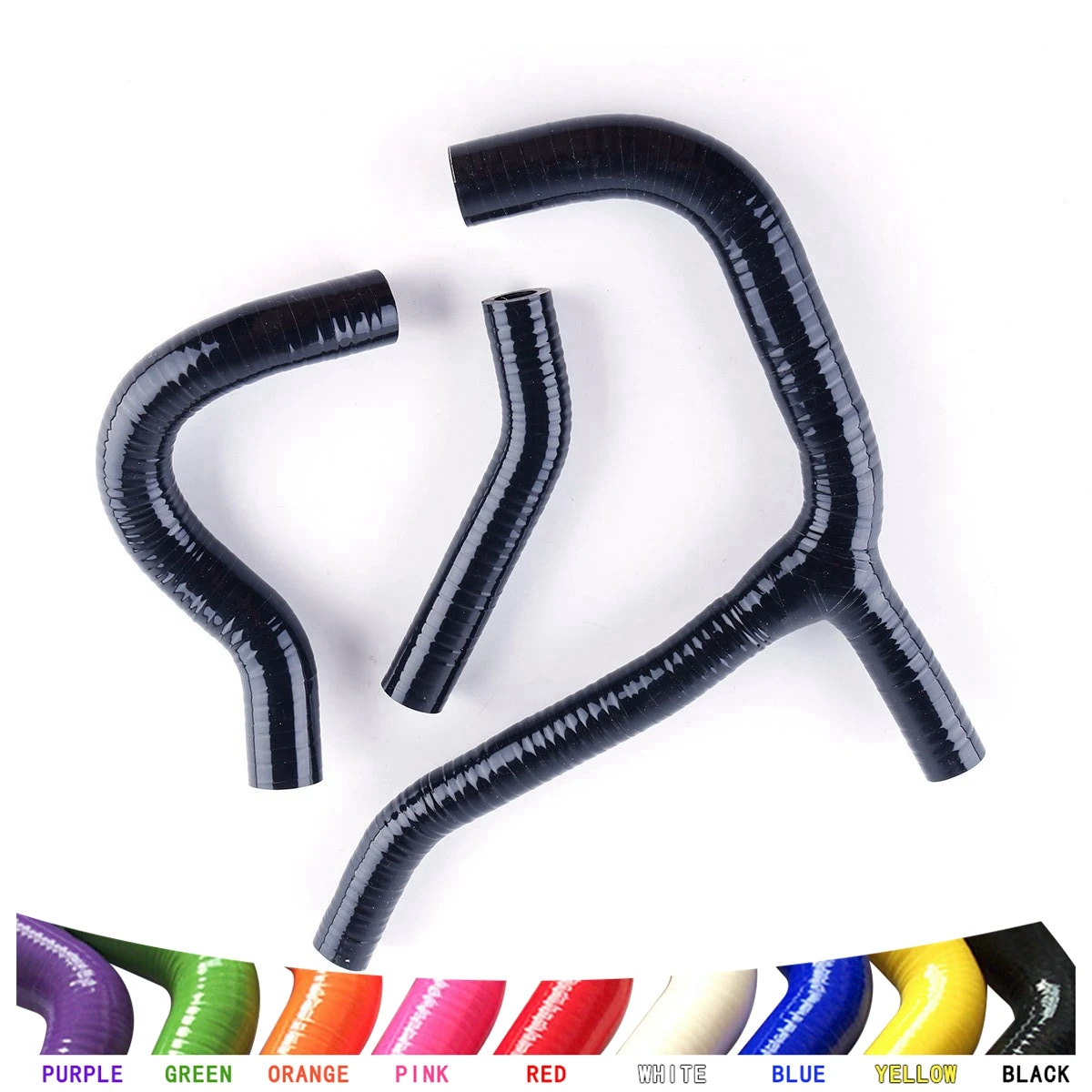 

For 2014-2017 Honda CRF 250 R CRF250R 2015 2016 Radiator Coolant Silicone Hoses Tubes Kit Piping 3Pcs 10 Colors