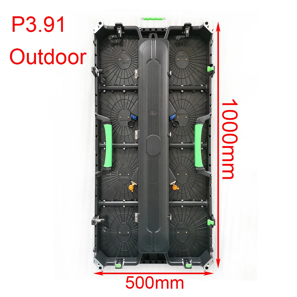 

Full color LED display screen P3.91 high brightness outdoor waterproof rental screen factory customized 500x1000mm panel