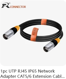 RJ45 CAT5 mit abgeschirmtem 4-Kanal-3-Pin-XLR-Stecker/Buchse, Multi-Netzwerk-Empfängerkabel für Bühnenaufnahmestudio – Detail 9