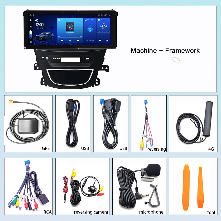 12.3 "Voor Hyundai Elantra 2011-2015 Android 14 8-Core 8G + 256G Auto multimedia Speler Stereo Ontvanger Radio android Carplay