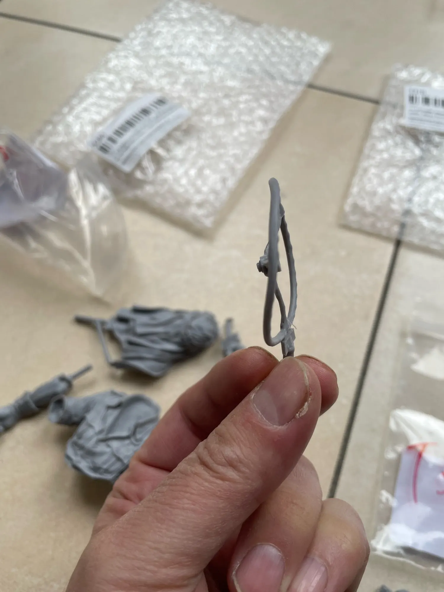 Buyer photo of this resin kit