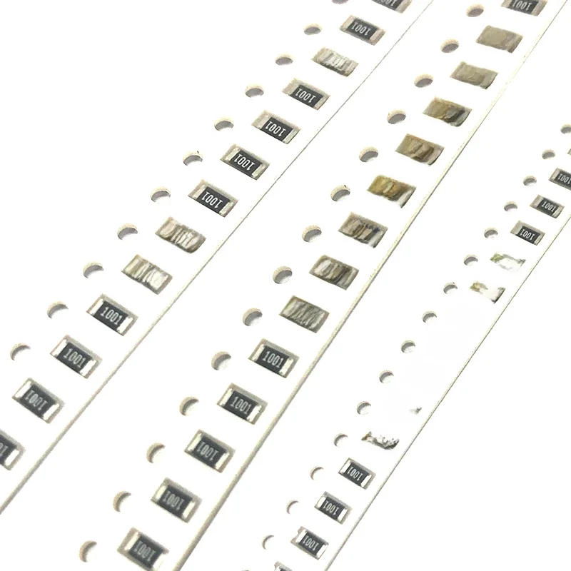 100szt 1206 SMD Rezystor 4.7 5.1 5.6 47 51 56 470 510 560 R Ohm 470R 510R 560R 4.7K 5.1K 5.6K 47K 51K 56K 470K 510K 560K 0R-10M — zdjęcie 2