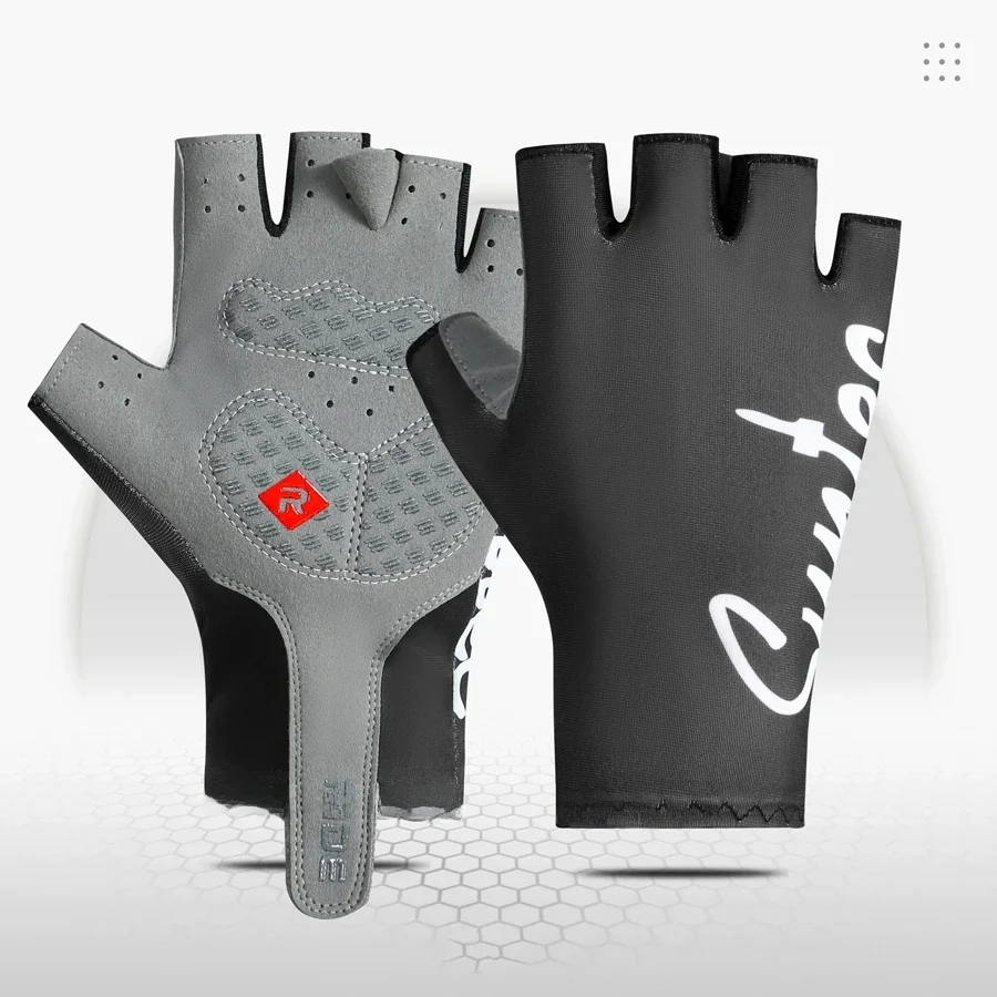 AliExpress RNO Rich Name Ocean Men Women Cycling Gloves Fingerless Half Finger Summer MTB Bicycle Bike Glove Motorcycle Accessories
