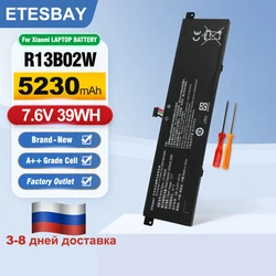 ETESBAY R13B02W R13B01W 39WH Laptop Battery For Xiaomi Mi Air 13.3