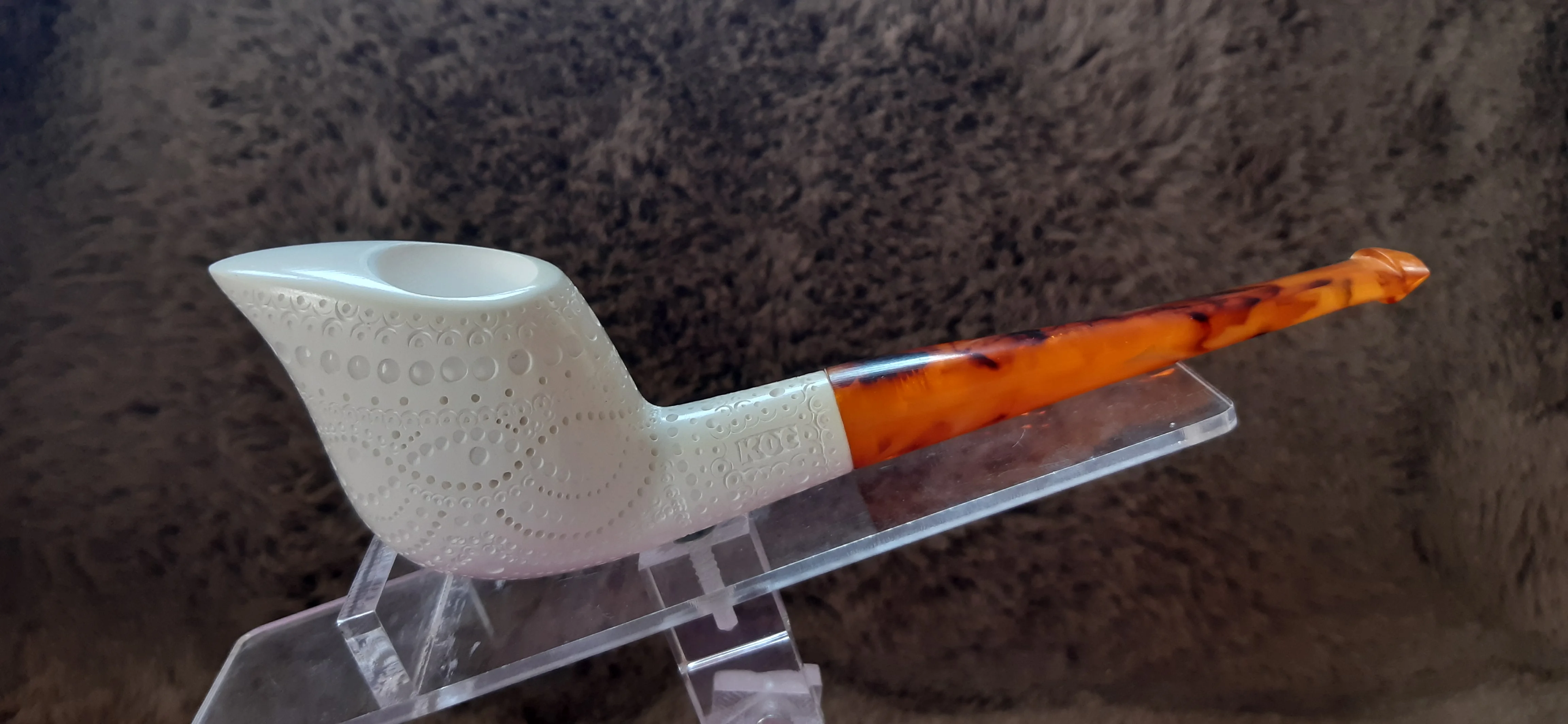 

Handmade Block Meerschaum Pipe