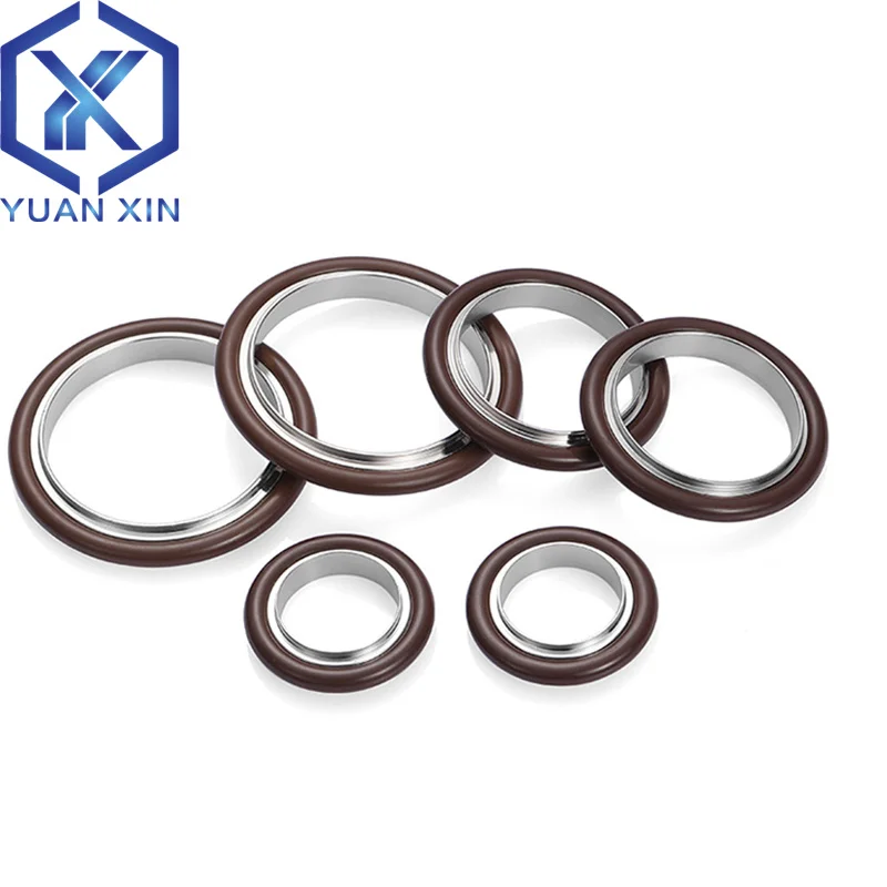 KF (NW) vacuum bracket fluororubber ring vacuum center bracket fluororubber sealing ring O ring
