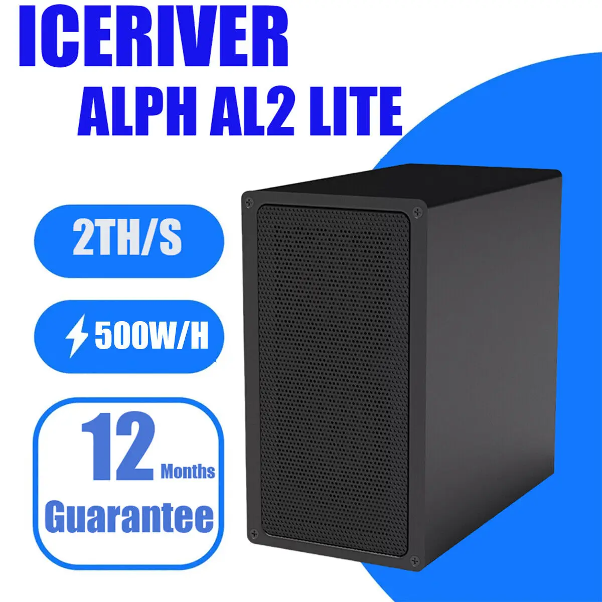 

Купите 5 и получите 3 бесплатных ICERIVER ALPH AL2 LITE 2TH/S 500 Вт ALPH Asic Майнер