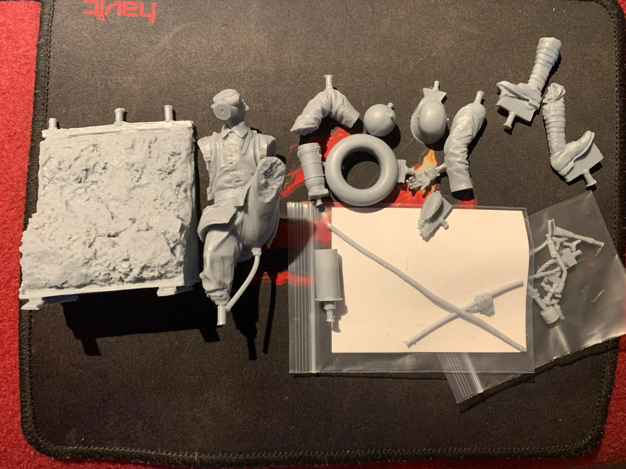 Buyer photo of this resin kit