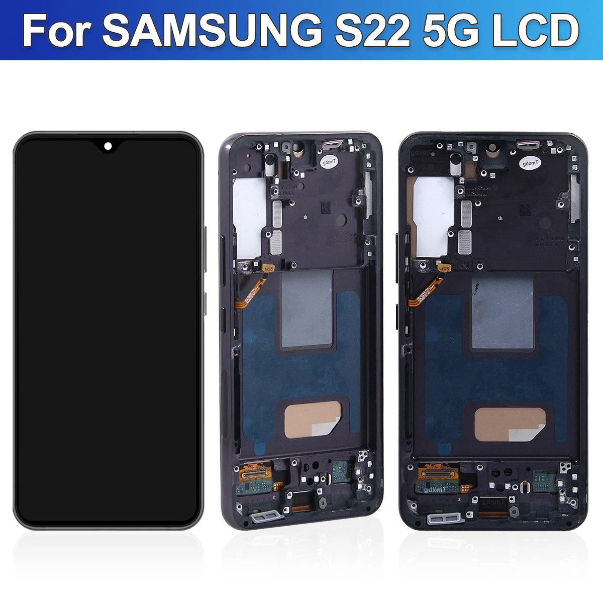 TFT S22 5G For Samsung Galaxy S22 5G S901B S901B/DS Lcd Display Digital Touch Screen With Frame Replacement Screen Assembly