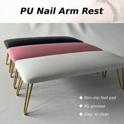 Nail Hand Rest, Manicure Nail Rest, Manicure Nail Tool, Nail Table Mat, Nail Cushion Hand Rest, for Use By Nail Technicians, A
