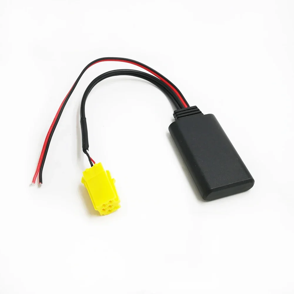 Biurlink Car Stereo AUX Cable MINI ISO 6Pin Bluetooth Module Audio Adapter dla Fiat Grande Punto dla Alfa Romeo — zdjęcie 2