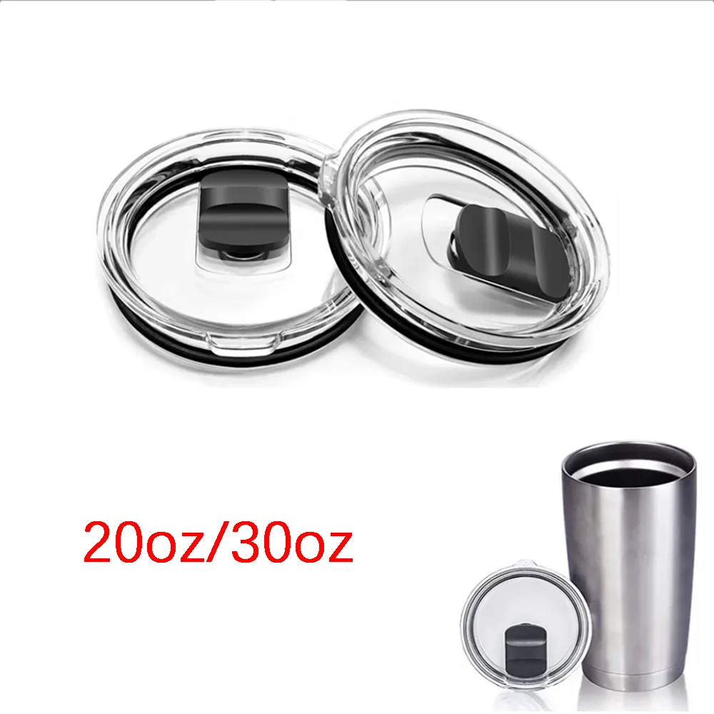 

Replacement Lids Compatible with YETI 20 Oz/30 Oz Tumbler, Clear Spill Proof Tumbler Cover for YETI Cup Accessories