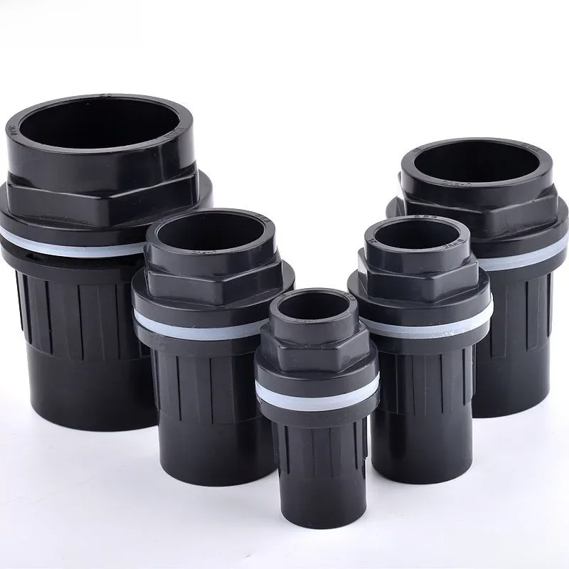 Connecteurs de tuyau en PVC épais, poisson précieux, connecteur de proximité de tuyau, adaptateur de vidange de jardin, raccords de tuyau d'alimentation en eau, 20-50mm, 1-5 pièces