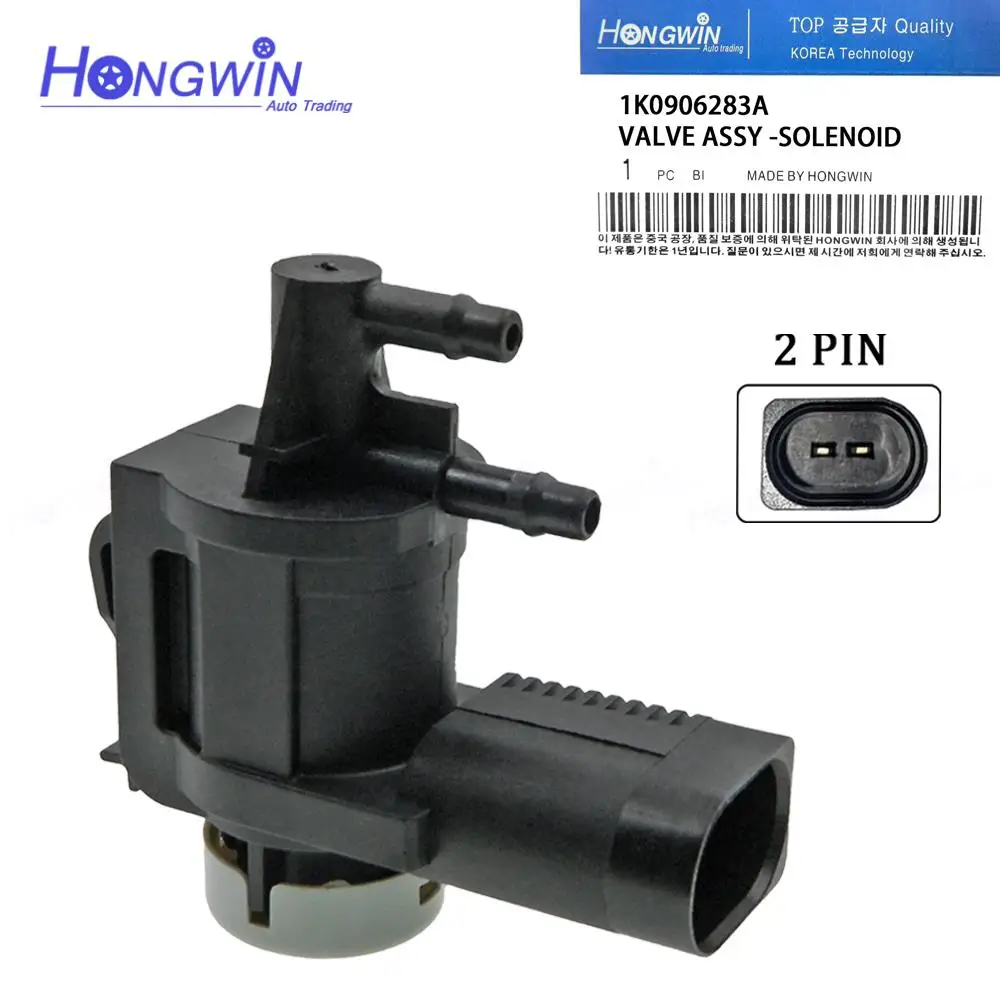 Car 1K0906283A 1J0906283C EGR Vacuum Solenoid Valve For Audi A3 A4 A6 For Volkswagen Passat Golf Jetta Beetle Tiguan Touareg